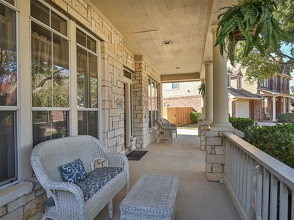 The awesome front porch is the perfect place to relax, read a book or watch the children play!
