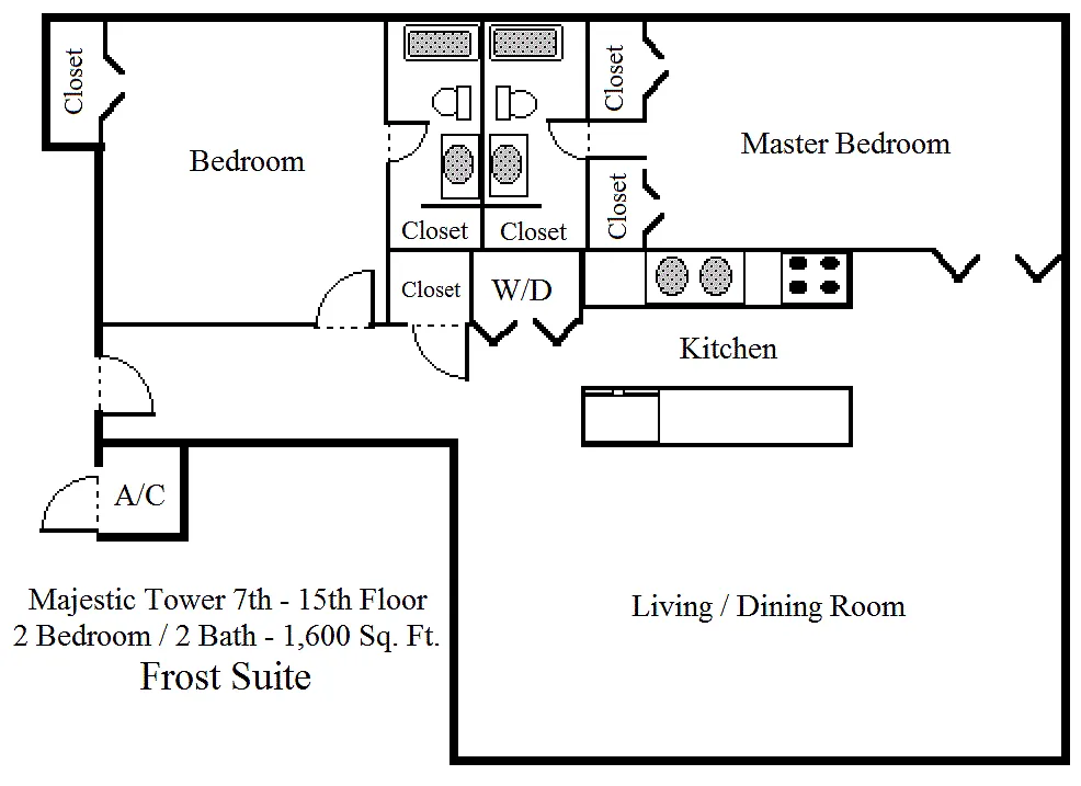 Floor plan Frost