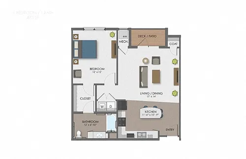 Floor plan GATES (ACC)