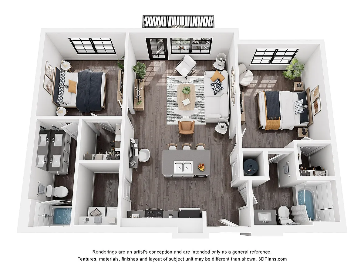 Floor plan B1