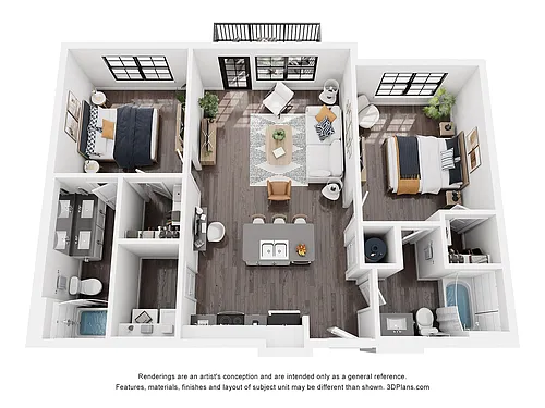 Floor plan B1