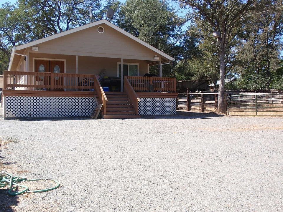 house front and garden area