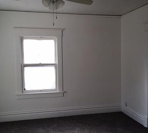 Living room with ceiling fan