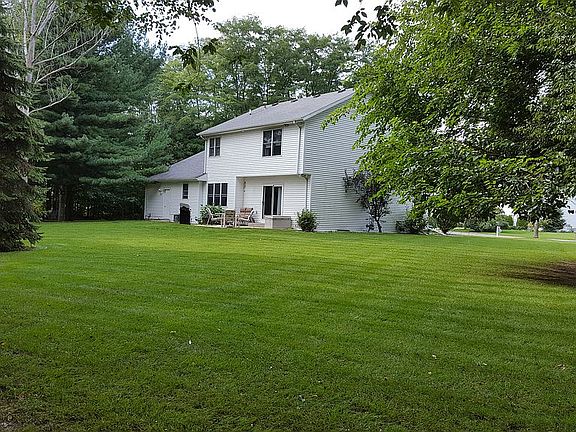 Large private backyard