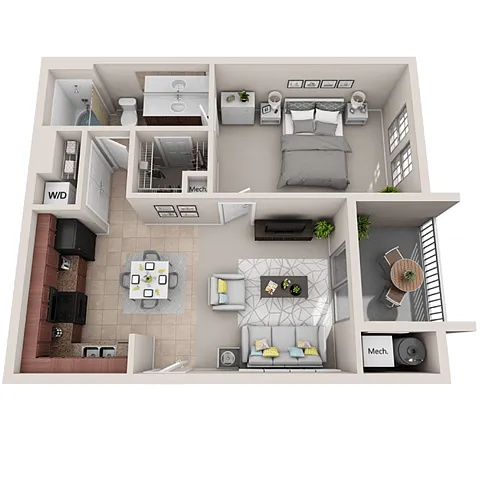 Floor plan The Solo