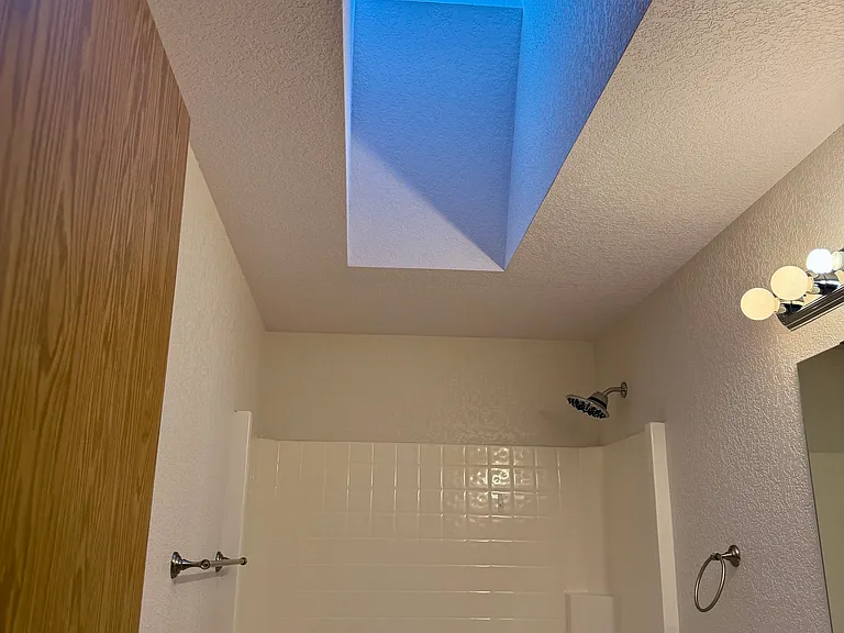 2nd bathroom sky light view