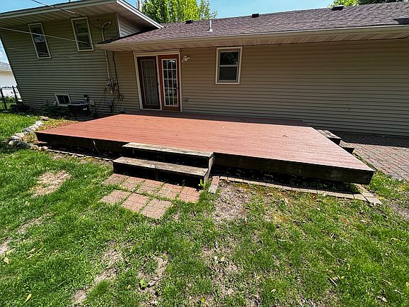Remodeled deck