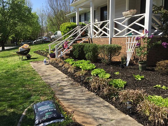 Luscious flower beds...enjoy