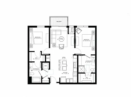 Floor plan C2