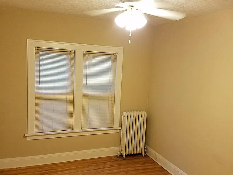 View of main bedroom from hallway.