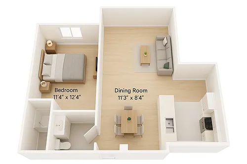 Floor plan 1/1.00