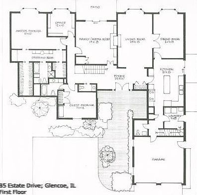 Plan -- First Floor