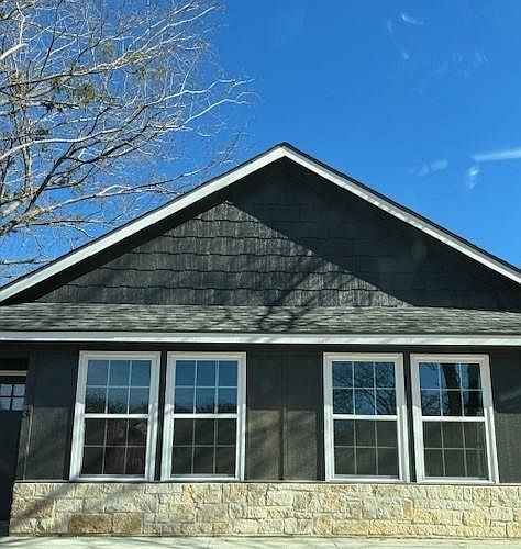 View from front of Duplex