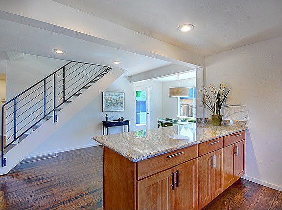 Lots of cabinet storage and counter space.