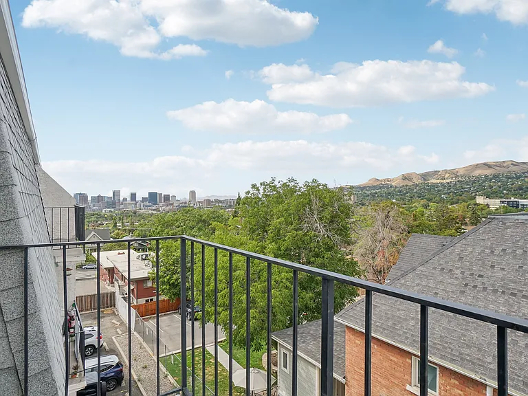 Second view of Downtown from private balcony