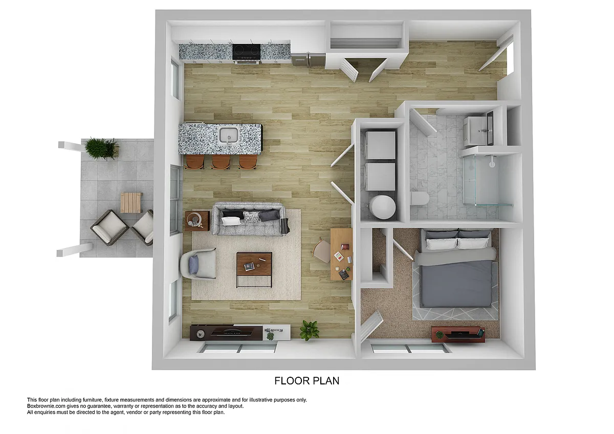 Floor plan Mosher Island ADA