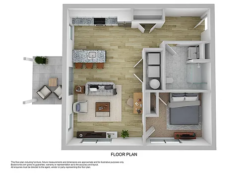 Floor plan Mosher Island ADA