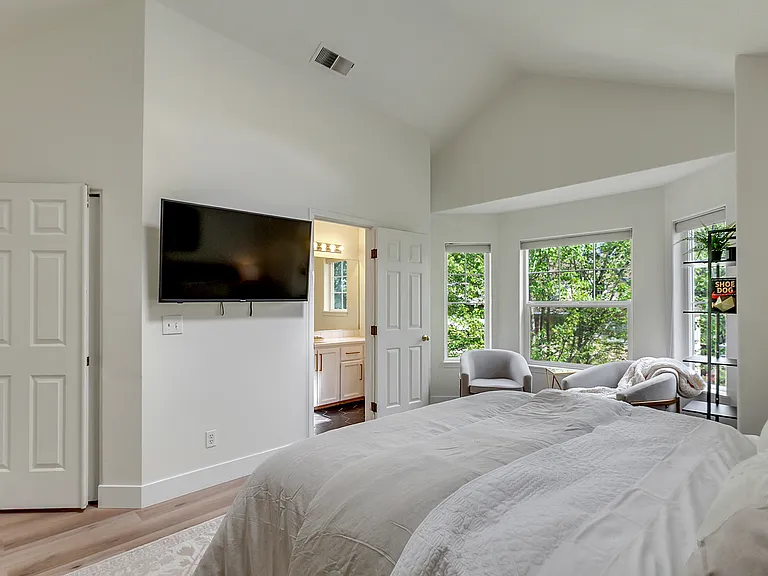 Primary bedroom suite