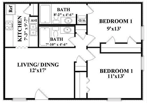 Floor plan B4