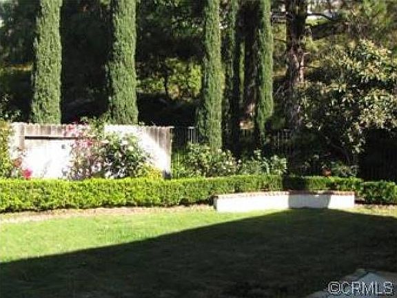 Partial view of backyard