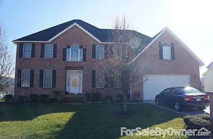Front of the home
						:
						Beautiful two story home