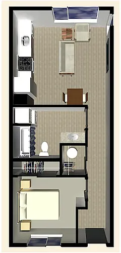 Floor plan Albion