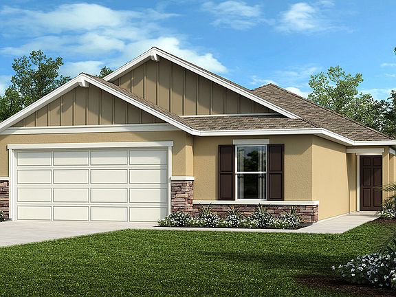 Exterior F with optional stone