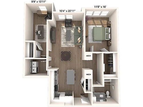 Floor plan A20-Dc-Upgrade