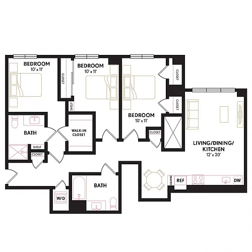 Floor plan C1
