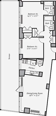 Floor plan B4P-1