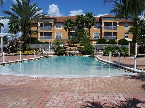 Pool area and Apartments