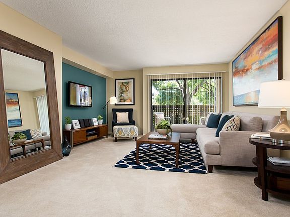 Classic living room with carpet