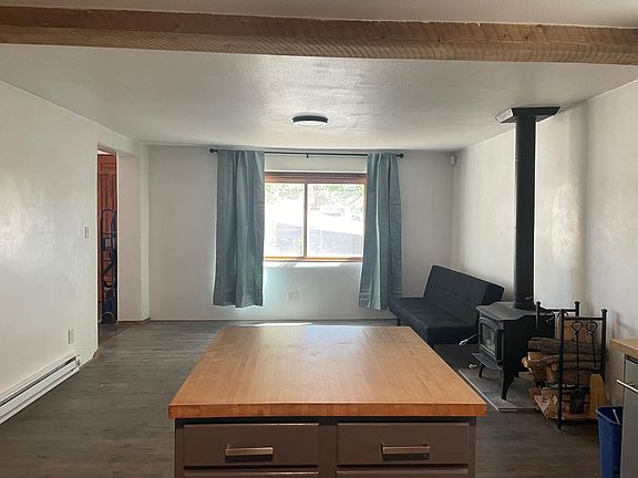 Main dining area, connected to kitchen in open floorplan