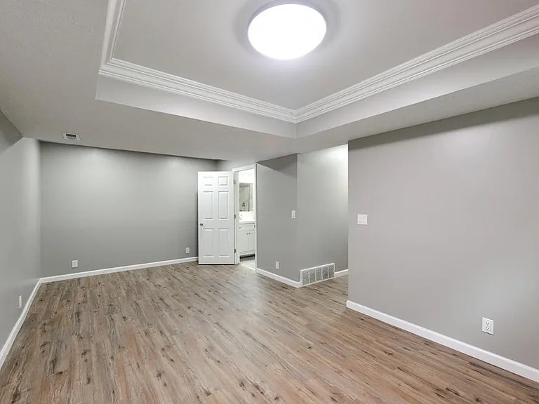 Lower Level Family Room, NonConforming 4th Bedroom