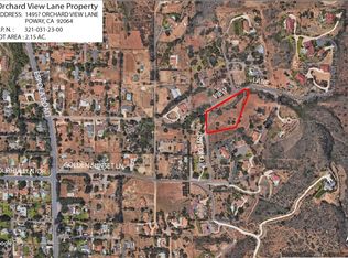 0 Orchard View Dr LOT 2, Poway, CA 92064
