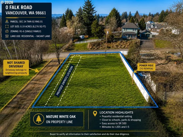 0 NE Falk Rd, Vancouver, WA 98661
