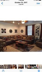 Den sofa (w/2 recliners).