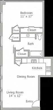 Floor plan 1N
