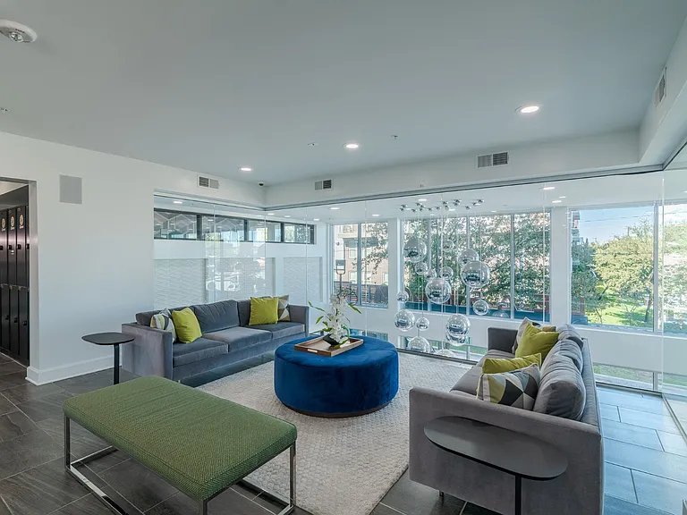 Resident Lounge at Abstract at Design District in Dallas TX, 75207