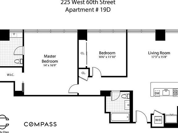 2nd image of 225 W 60th St APT 19D