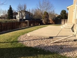 Back yard