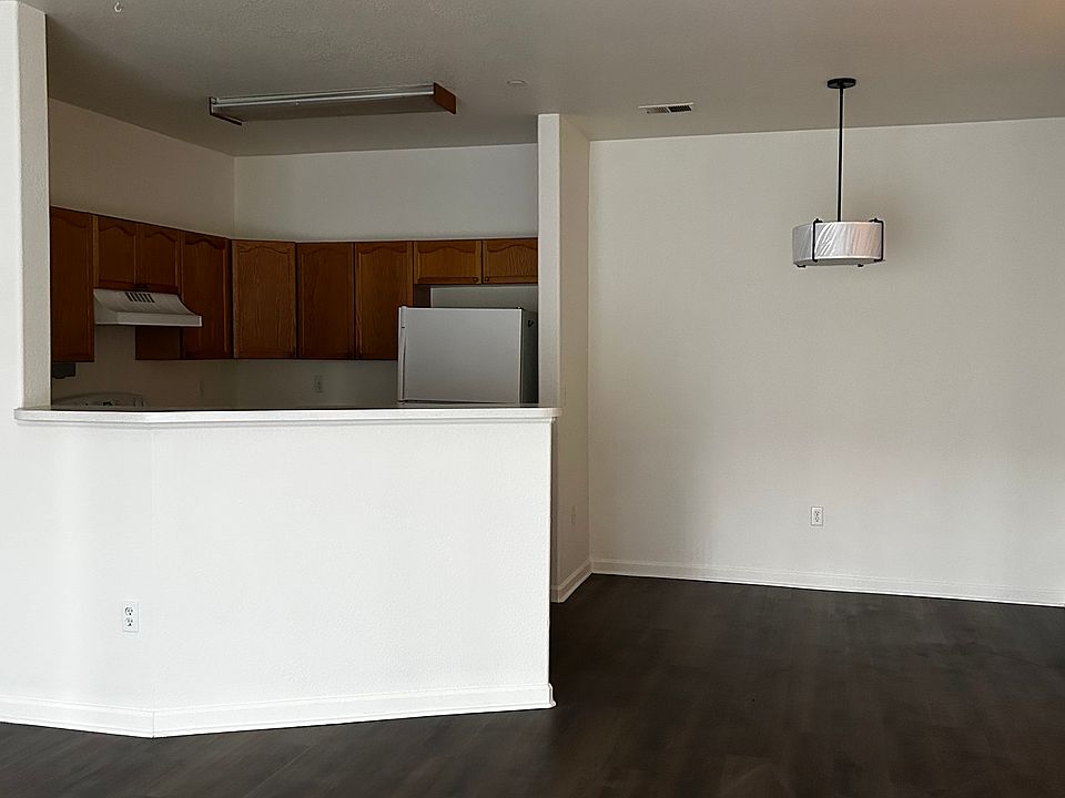 large open living, dining combo