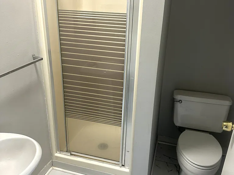 Full bath with walk-in shower