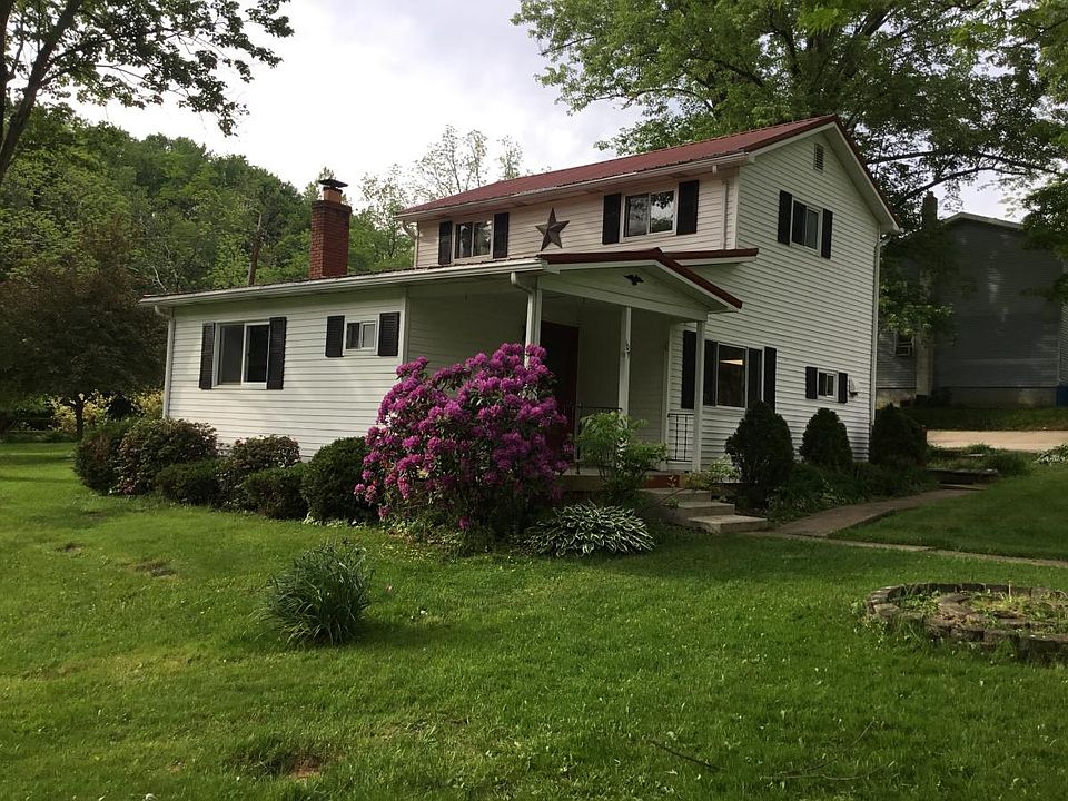 Front of house with porch