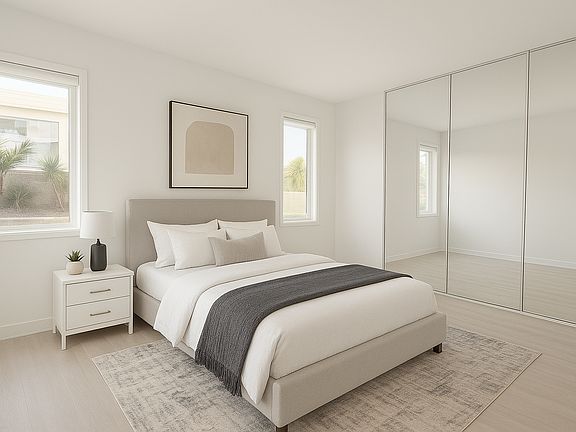 Bedroom 2 with private en-suite bathroom
