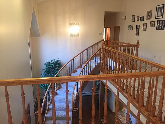 Staircase from loft