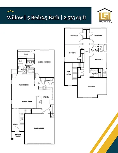 Floor plan Willow