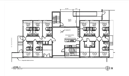 Floor plan Private Room w/Bath