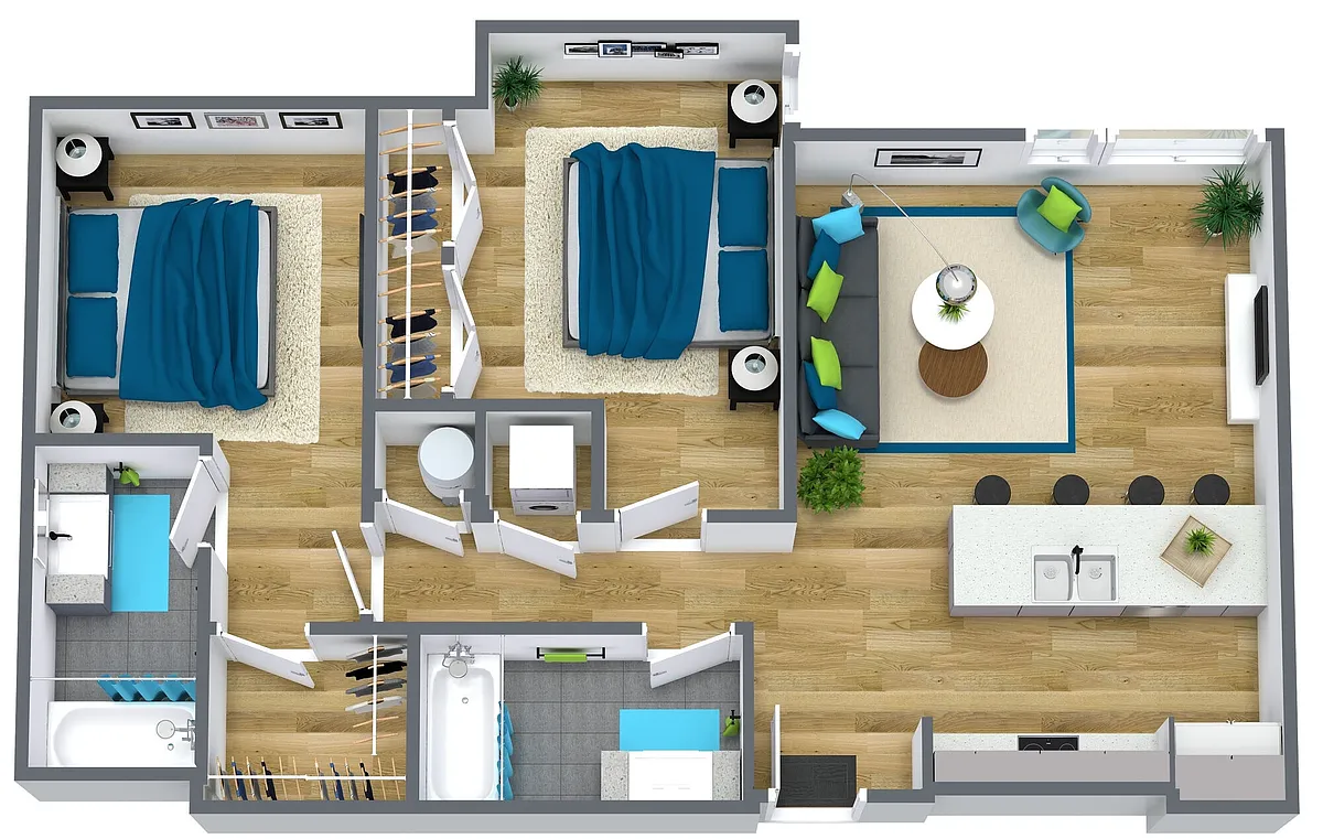 Floor plan B2