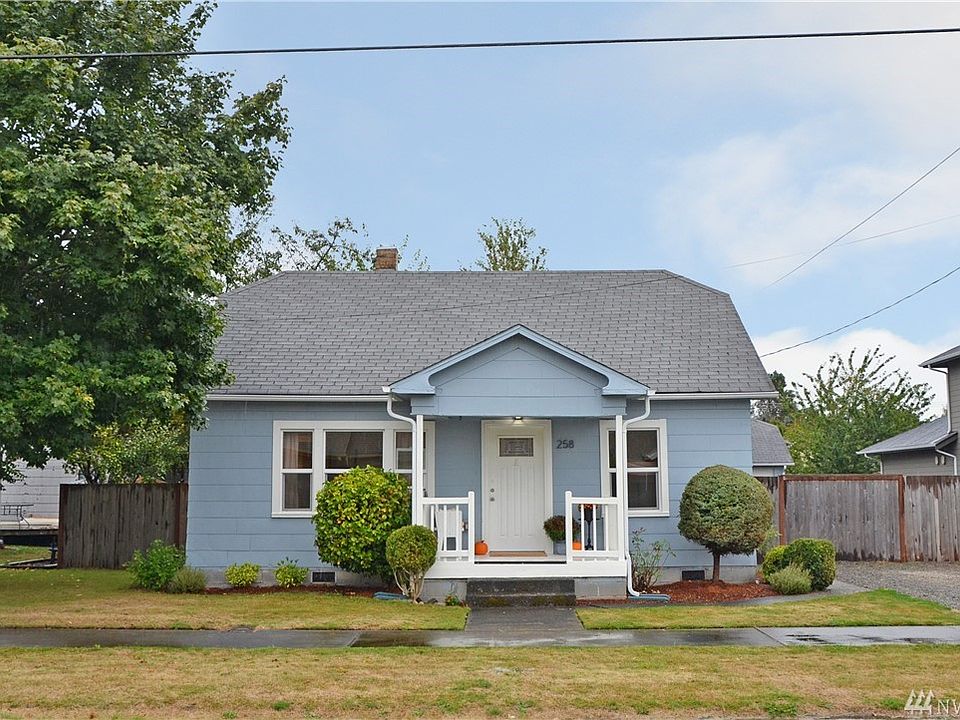 Front of the house, with plenty of parking on side or out front.